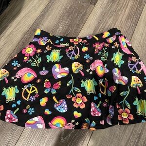 Girls Graphic Skort
